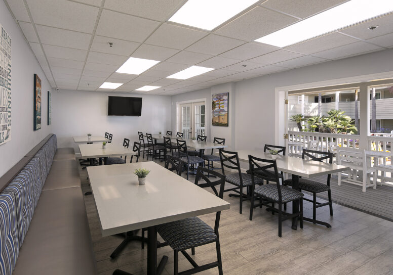 Shark Tank Meeting Space at Pismo Lighthouse Suites