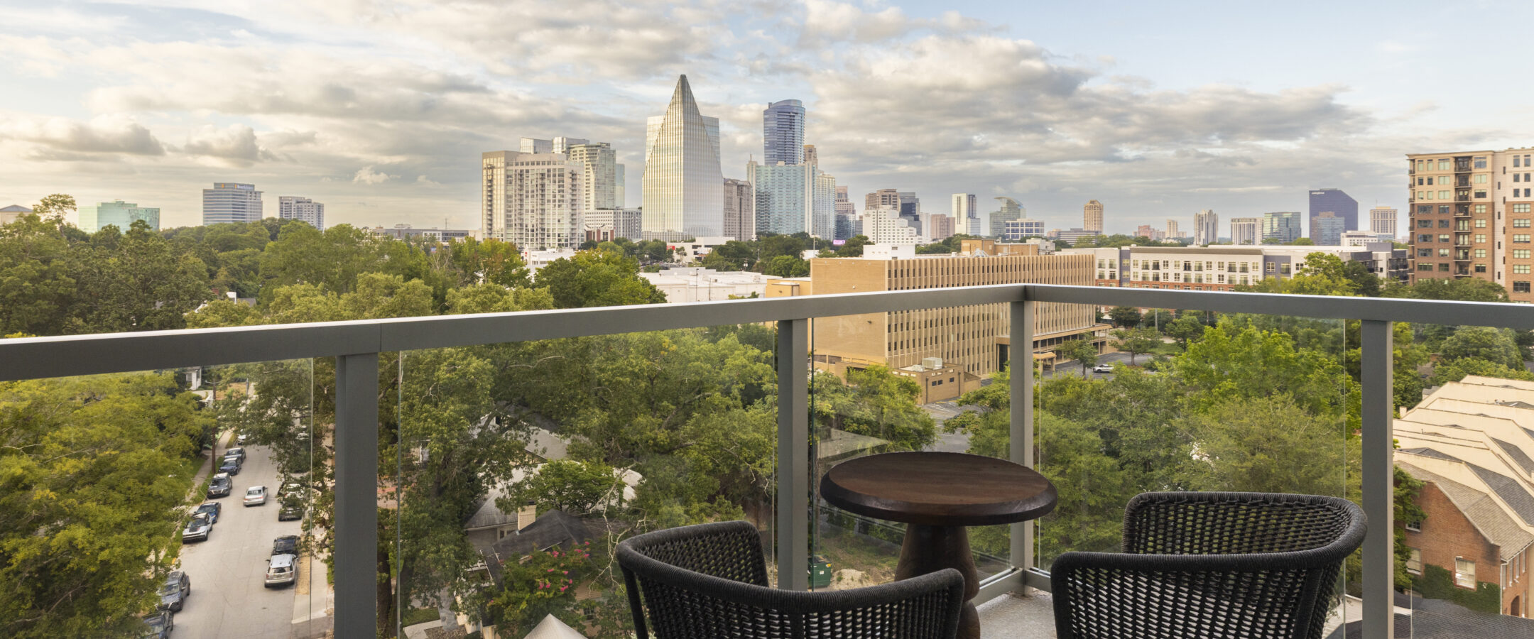 The Tess Balcony City Views